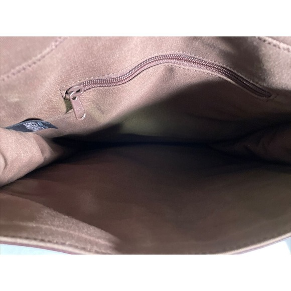 WILSONS Leather Pelle Studio Brown Leather Messenger Bag Great Condition - Picture 11 of 12